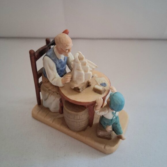 Vintage 1983 Norman Rockwell "For A Good Boy" Figurine - Picture 10 of 10